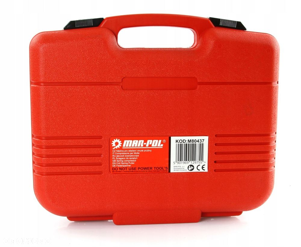 ŚCIĄGACZ DO SPRĘŻYN McPHERSON MECHANICZNY 23-280mm KUTY - 6
