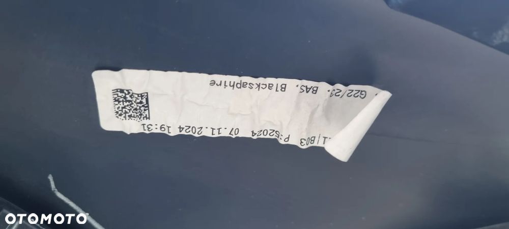 BMW 4 G22 G23 2020- zderzak przód oryginał MC171 - 17