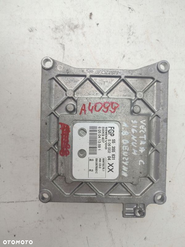 Komputer sterownik silnika OPEL VECTRA C SIGNUM 1.8B 55355631 - 2
