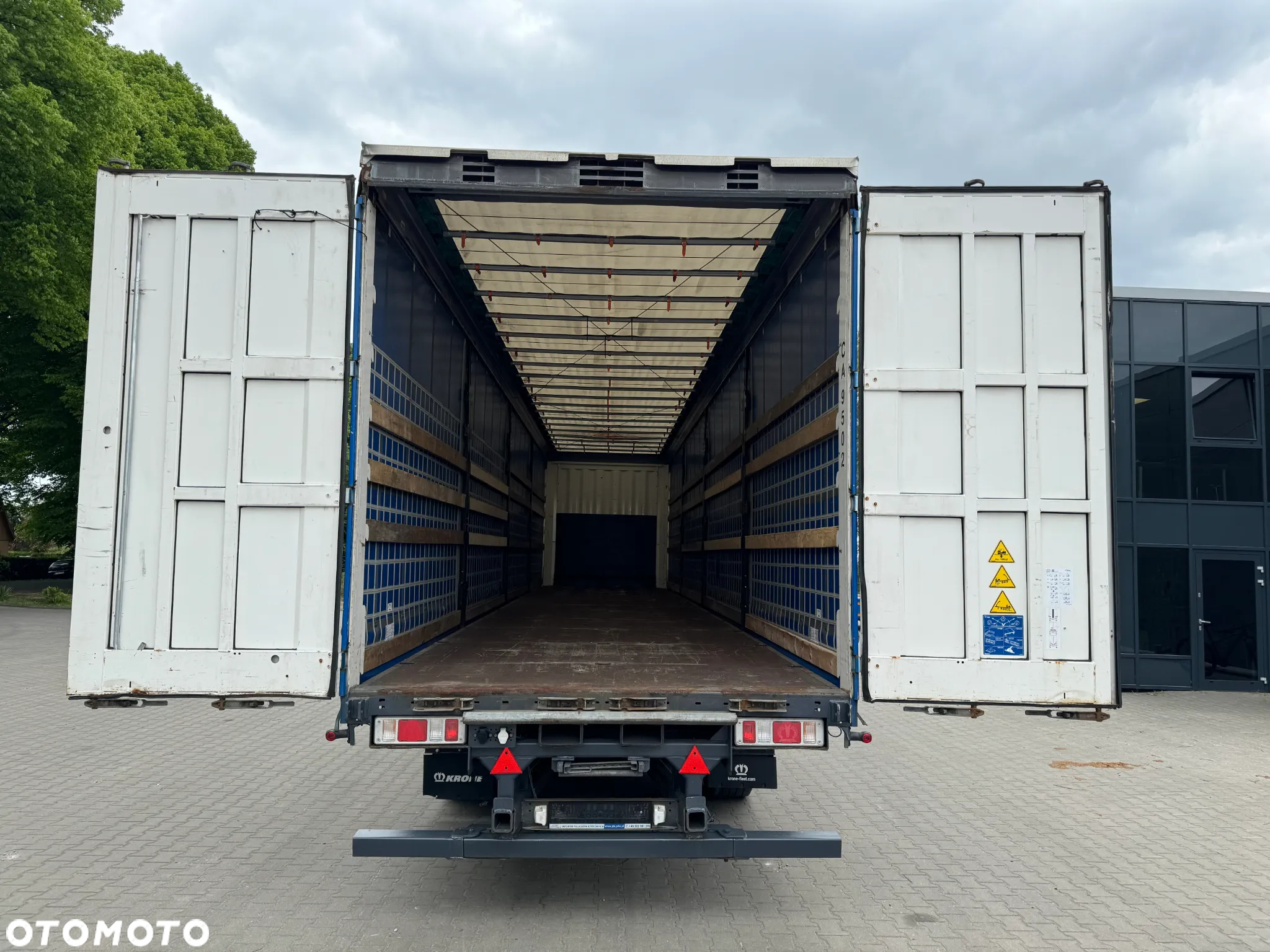 Krone SD Firanka Certyfikat XL, Dach podnoszony - 12