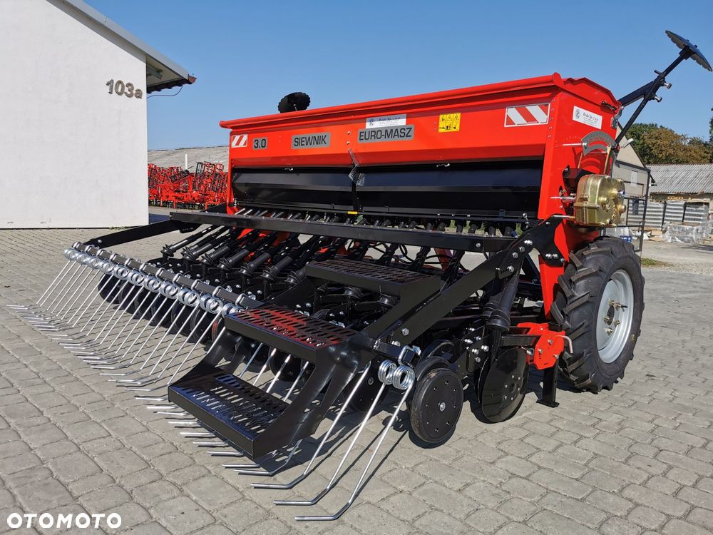 Siewnik zbożowy 2,5/2,7/3 stopkowy / 2-talerzowy EURO-MASZ - 3