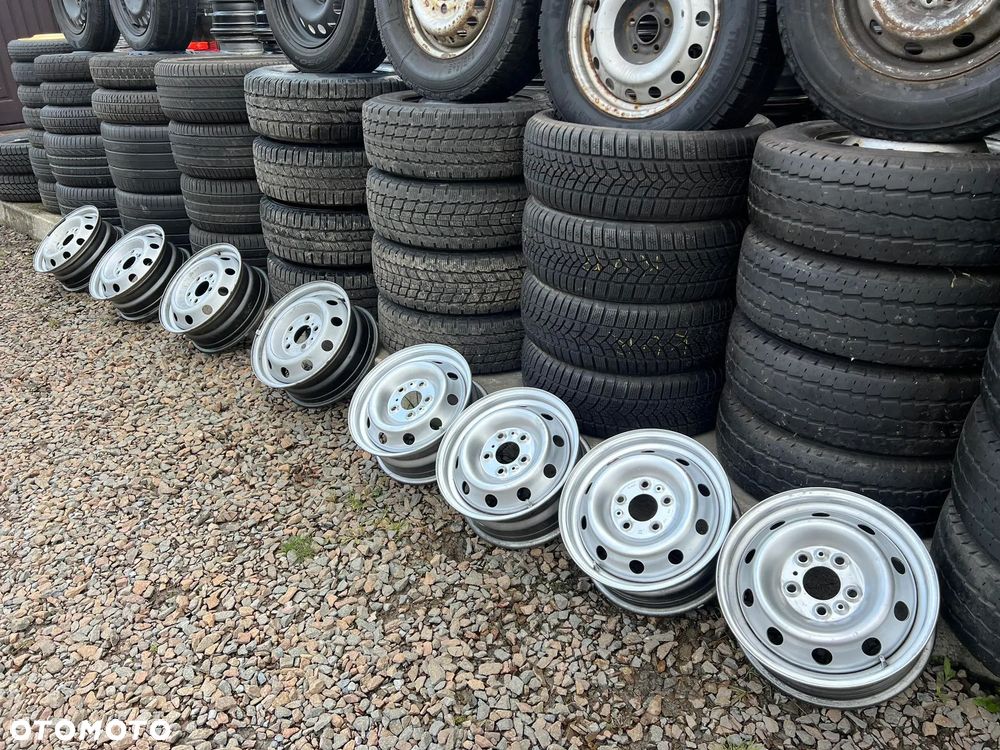 Felgi Stalowe Oryginalne Oem Iveco Daily 15 16 6x125 Oryginał ! - 17