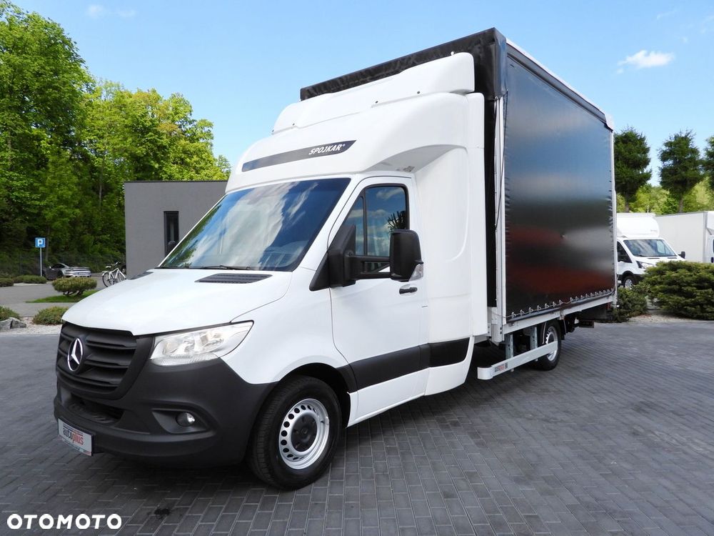 Mercedes-Benz SPRINTER 316 PLANDEKA WINDA 10 PALET WEBASTO TEMPOMAT PNEUMATYKA KLIMATYZACJA  160KM - 7
