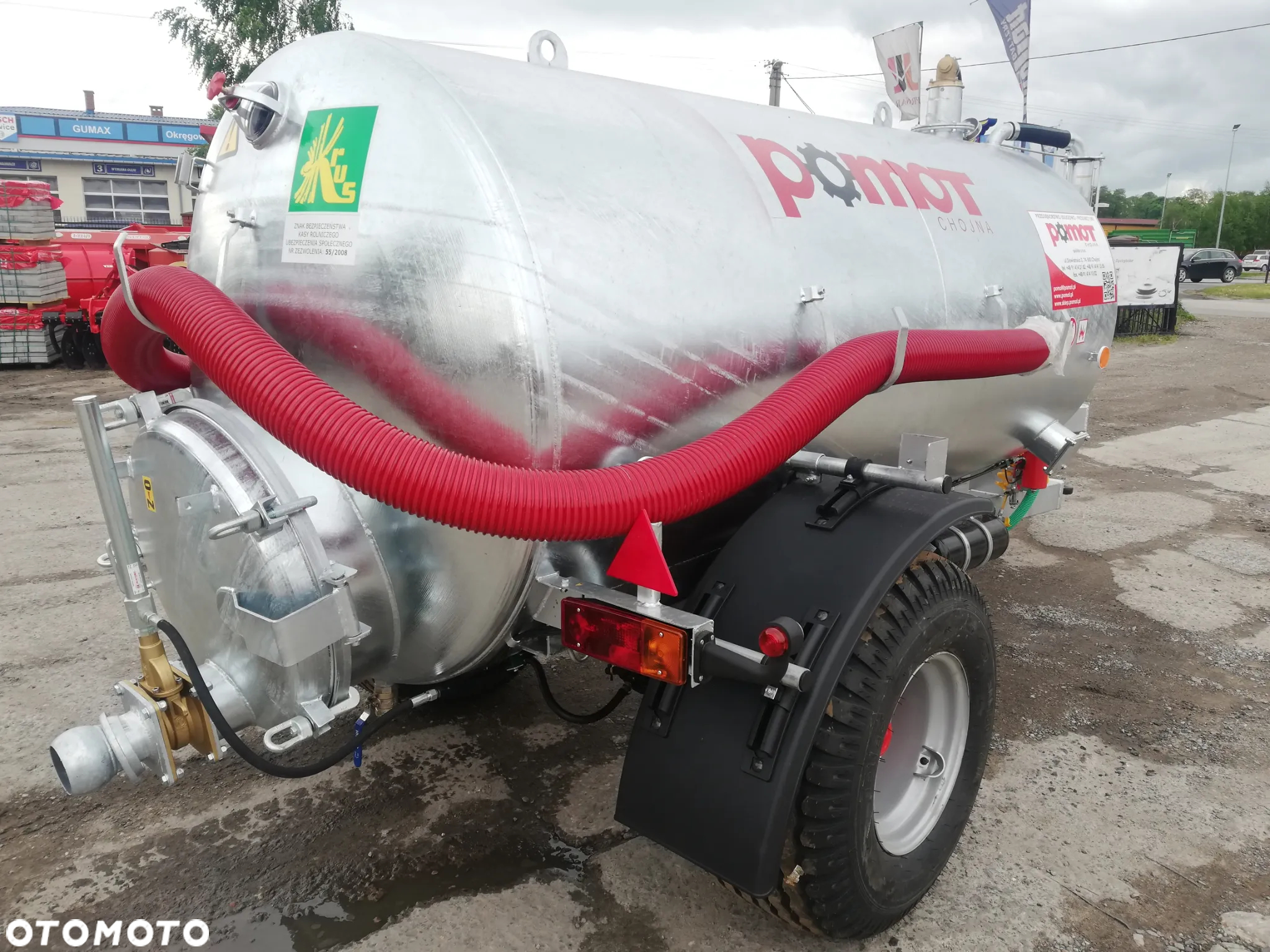 Inny Wóz Asenizacyjny POMOT T507/3 - 4000 litrów, Wóz do transportu wody pitnej Meprozet - Beczkowóz PW-1/5  5000 litrów, 3000 litrów, 6000 litrów - 9
