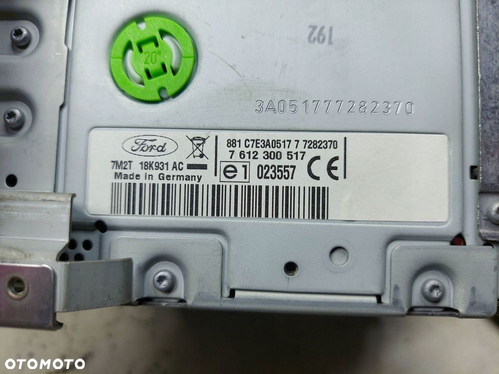 Radio Cd Nawigacja 7M2T-18K931-Ac Ford Mondeo Mk4 - 5
