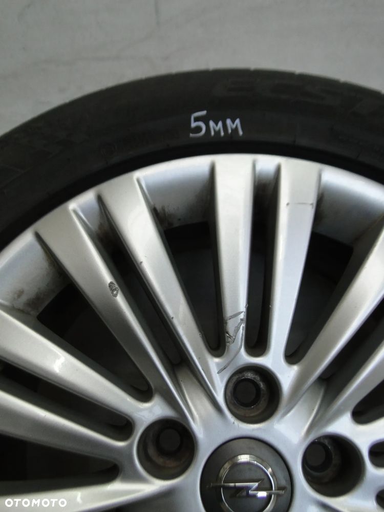 OPEL ASTRA J ZAFIRA INSIGNIA FELGA FELGI ALUMINIOWE OPONY 7x17 5x115 ET-44 225/50R17 - 5