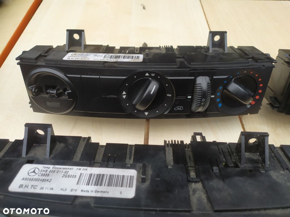 MERCEDES sprinter 906 Crafter panel nawiewu ogrzewania A 9068300485 - 2