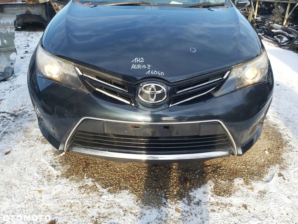 Toyota Auris II zderzak maska błotnik chłodnica pas przedni kompletny przód - 2