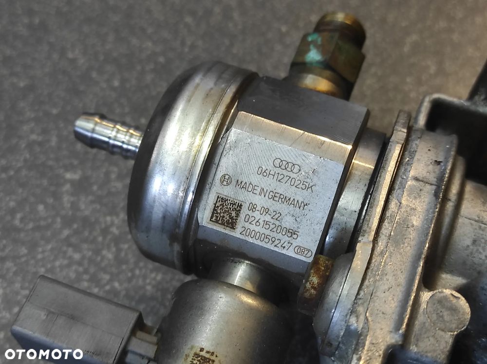 POMPA PALIWA WYSOKIEGO CIŚNIENIA VACUM 06H127025K 06J145100N 0261520055 1.8 2.0 TSI TFSI EA888 SPRAWNE GWARANCJA VW AUDI SEAT SKODA WYSYŁKA !!! - 2