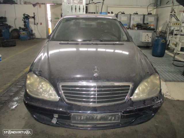 Carro MOT:  648960 Cxvel: 722626 MERCEDES W220 S320 Cdi 2003 320CDI 204CV 4P PRETO DIESEL - 1