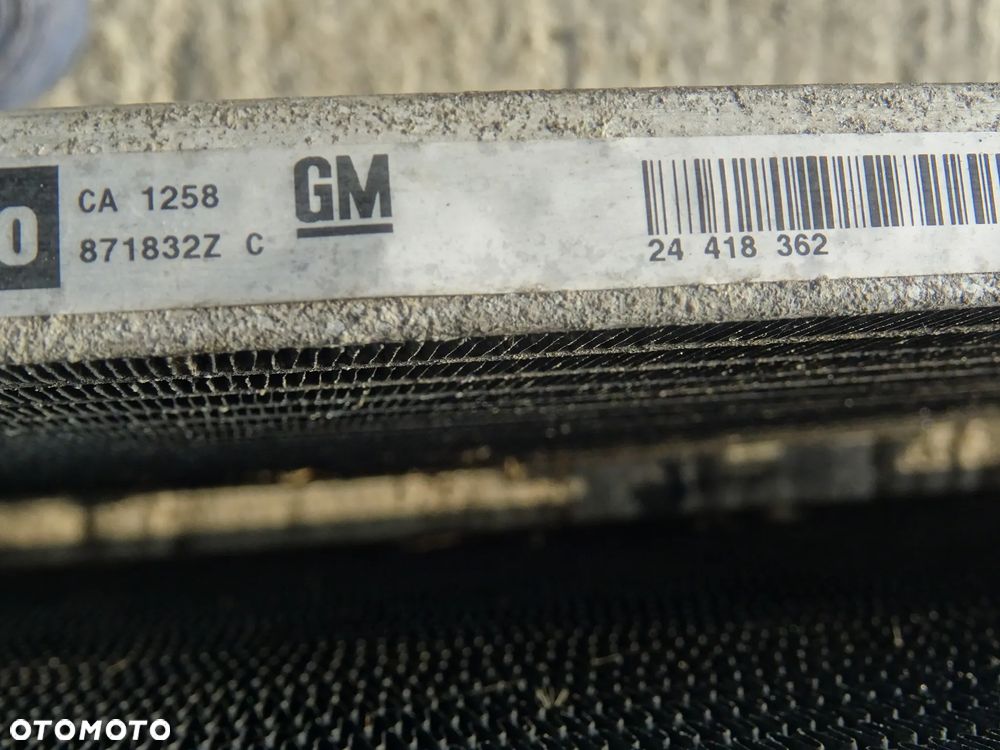 OPEL VECTRA C SIGNUM 2,2 16V KOMPLET CHŁODNIC WODY SILNIKA KLIMATYZACJI WENTYLATORY MODUŁ 1,8 - 4