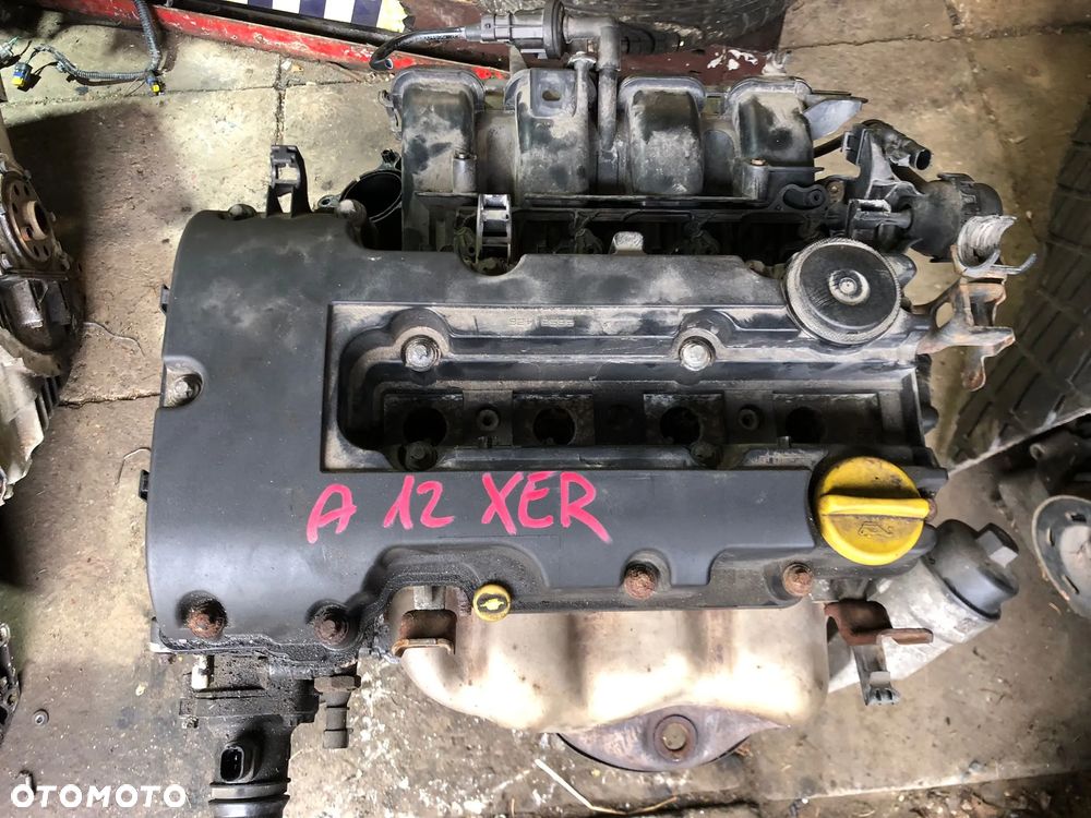 OPEL CORSA D MERIVA AVEO SILNIK 1.2 16V A12XER MOTOR SŁUPEK DEMONTAŻ - 1
