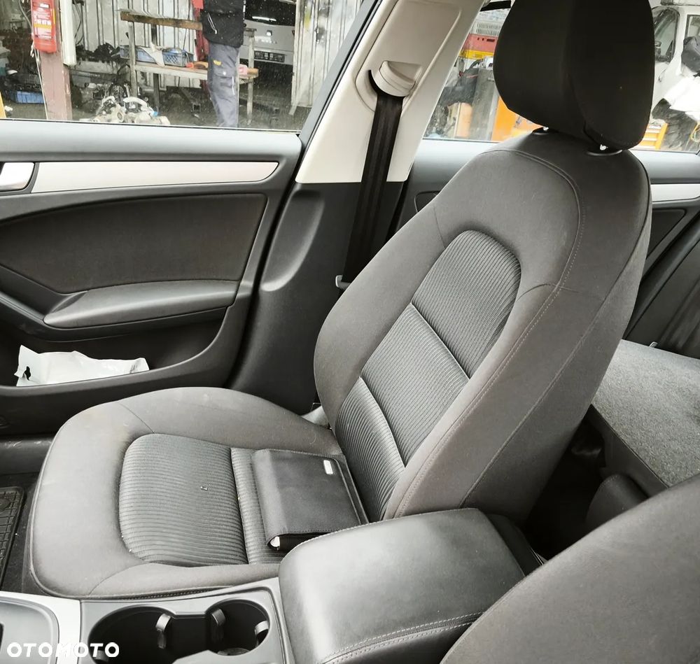 AUDI A4 B8 08r FOTEL PASAŻERA PRAWY PRZÓD EUROPA GRZANY - 1