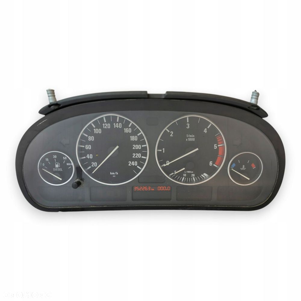LICZNIK ZEGARY 6914914 BMW E39 2.0 2.5 3.0 D Diesel 252 263km europa - 1