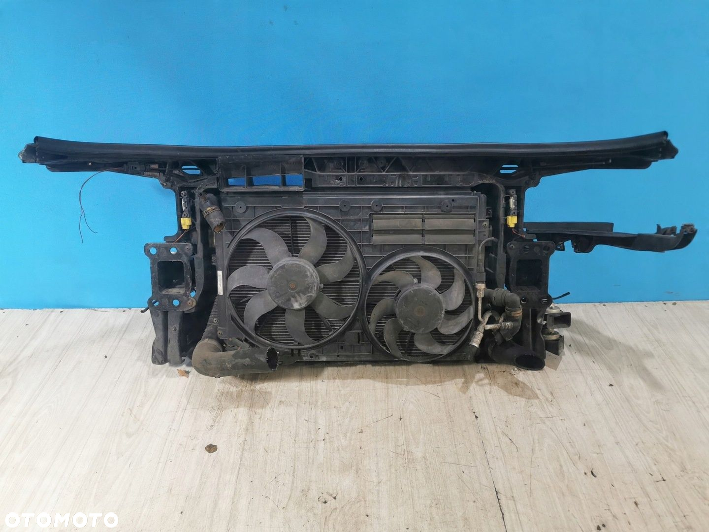 Audi A3 8P Lift 2008/2012 wzmocnienie pas belka chłodnice 2.0 TDI - 2