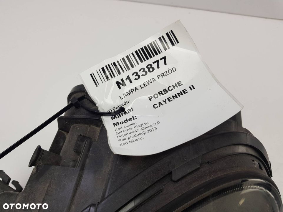 LAMPA LEWA PRZÓD PORSCHE CAYENNE II 7P5941031BE - 7