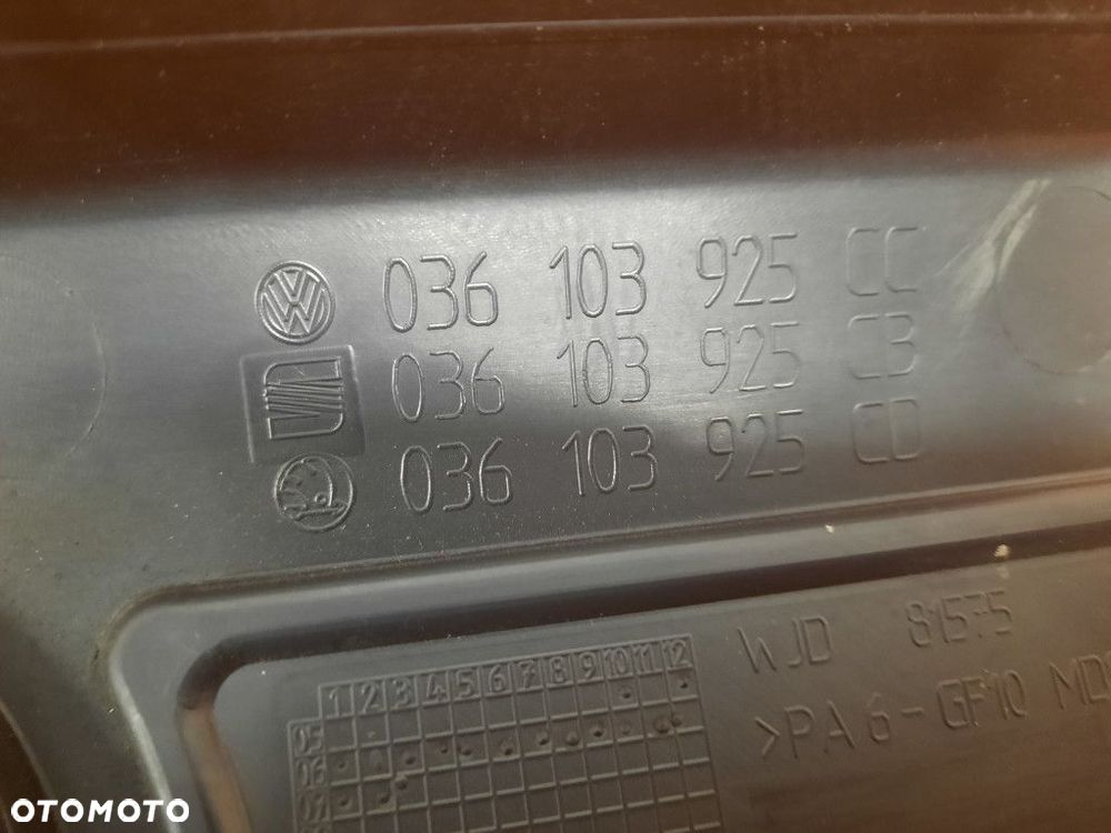 SEAT IBIZA III 06-08 LIFT POKRYWA OSŁONA PLASTIKOWA SILNIKA 036103925 BXW - 5