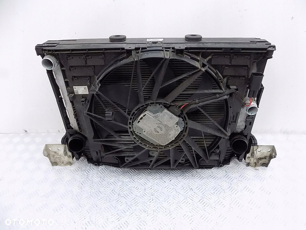 CHŁODNICE Komplet Wentylator - BMW 5 F10 F11 520d 2.0d N47