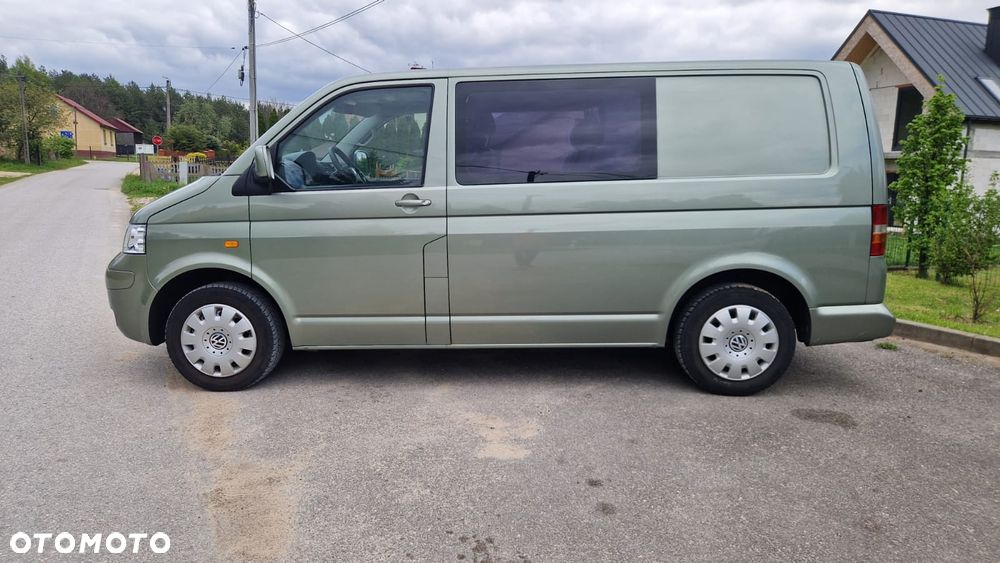 Volkswagen TRANSPORTER T5 Klima Elektryka Tempomat Navi Kamera Dubel Kabina 6os Brygadówka - 6