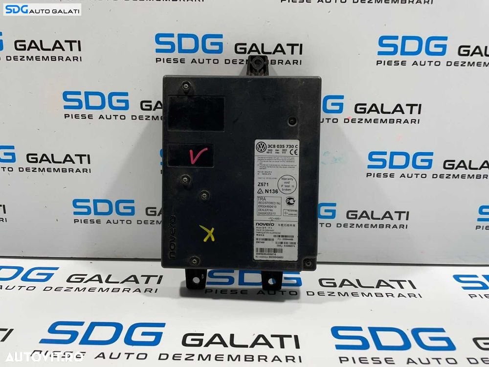 Unitate Modul Calculator Bluetooth Skoda Yeti 2010 - 2013 Cod 3C8035730C [L3738] - 1