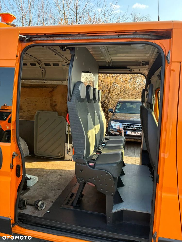 Peugeot Boxer 4x4 Dangel Brygadówka 6 Osobowa Klima L3H2 2 x Drzwi Przesuwne - 12