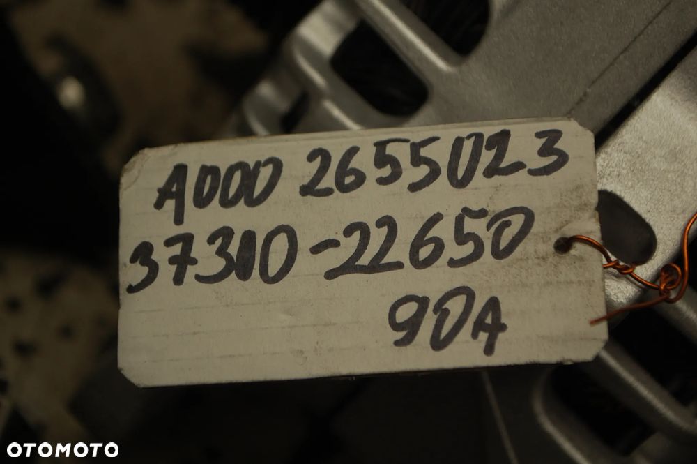 ALTERNATOR REGENEROWANY VALEO 90A HYUNDAI KIA 2.0 SPORTAGE TUCSON 37300-22650 - 5