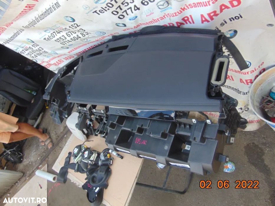 Plansa Bord Range Rover Velar 2017+ airbag sofer pasager centuri stang - 5