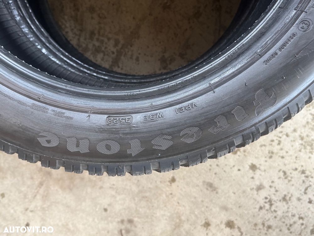 Vând 4 anvelope 205/55/17 Firestone de iarnă ca noi - 7