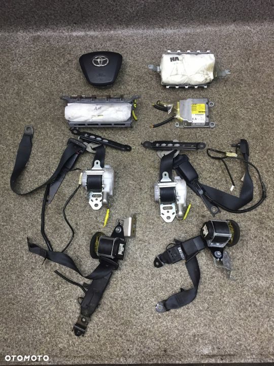 Avensis T27 zestaw poduszki pasy modul AIRBAG KPL - 1