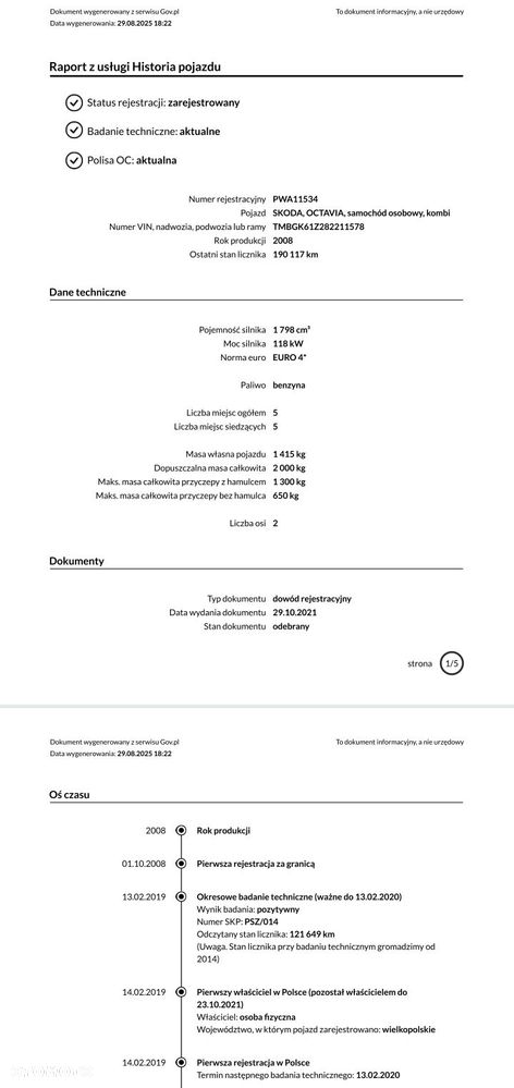 Skoda Octavia 1.8 T FSI Ambiente - 8