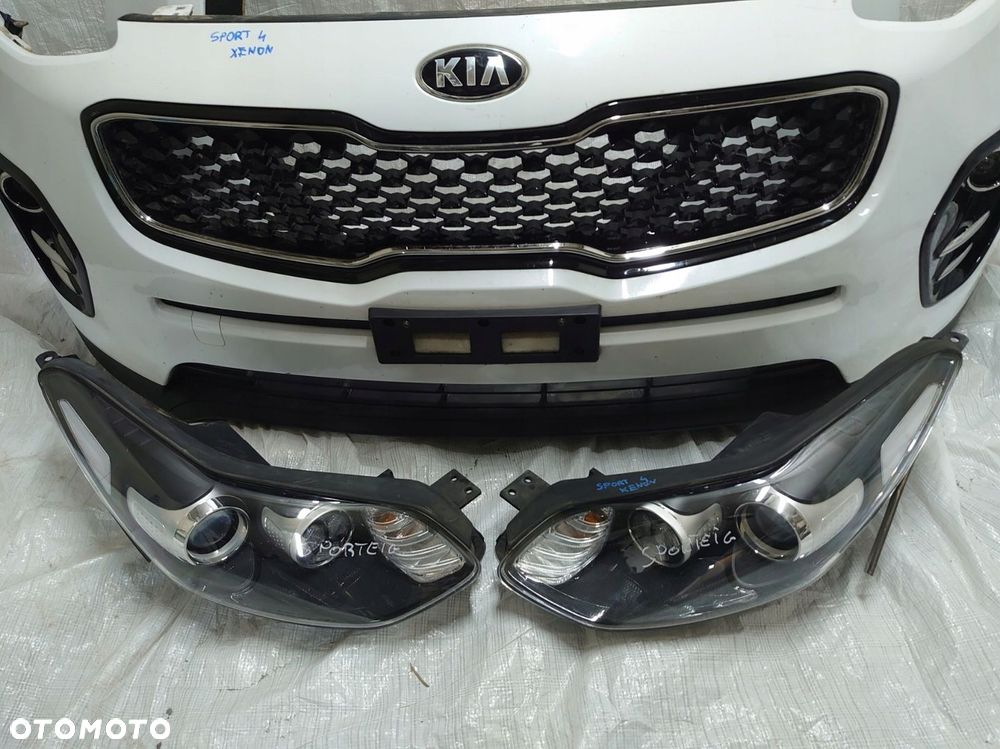 SPORTAGE IV 4 XENON LED PRZOD MASKA ZDERZAK LAMPY - 2