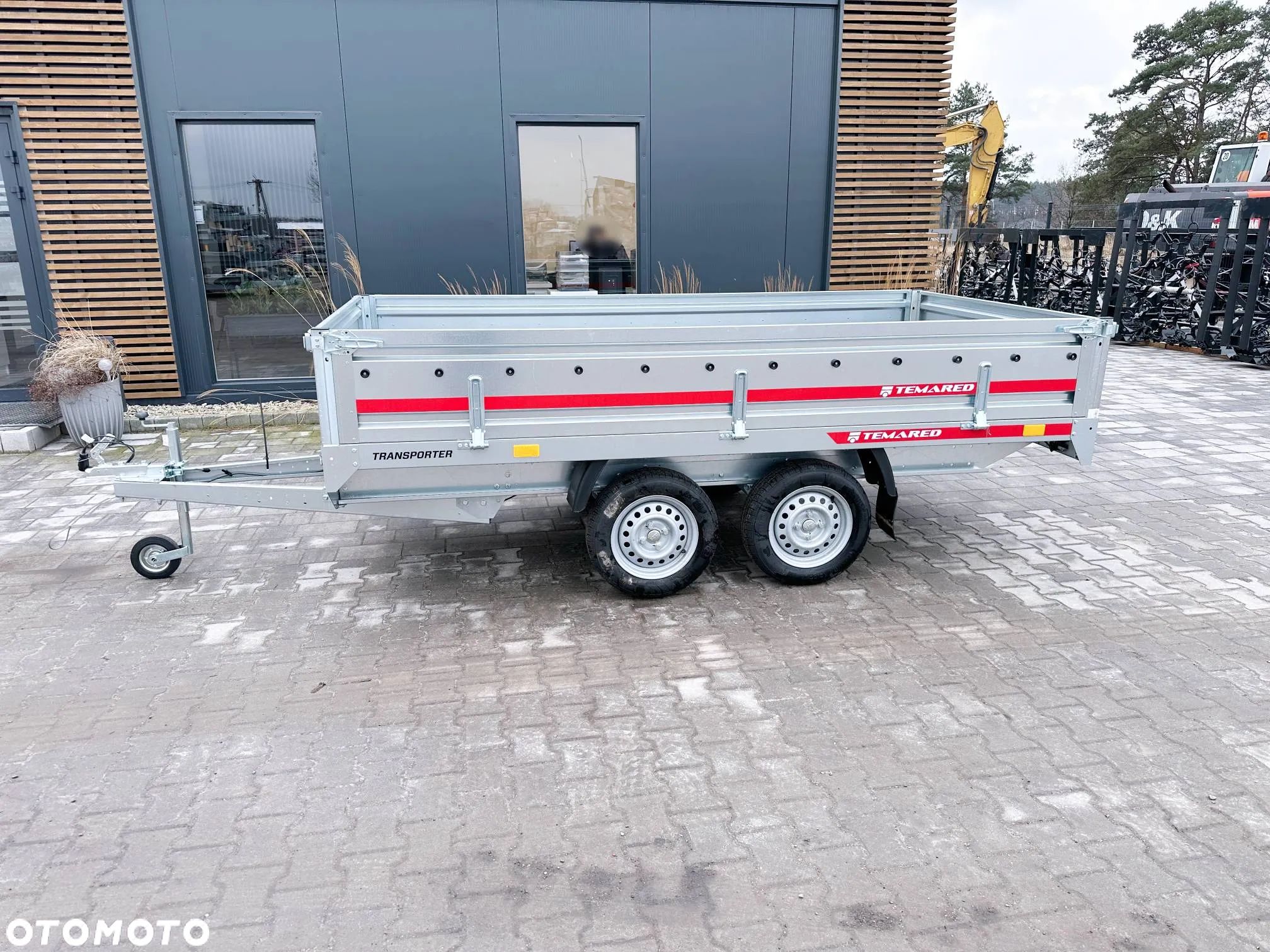 Temared Transporter 3015/2 Przyczepka samochodowa 264x126cm dwuosiowa - 1