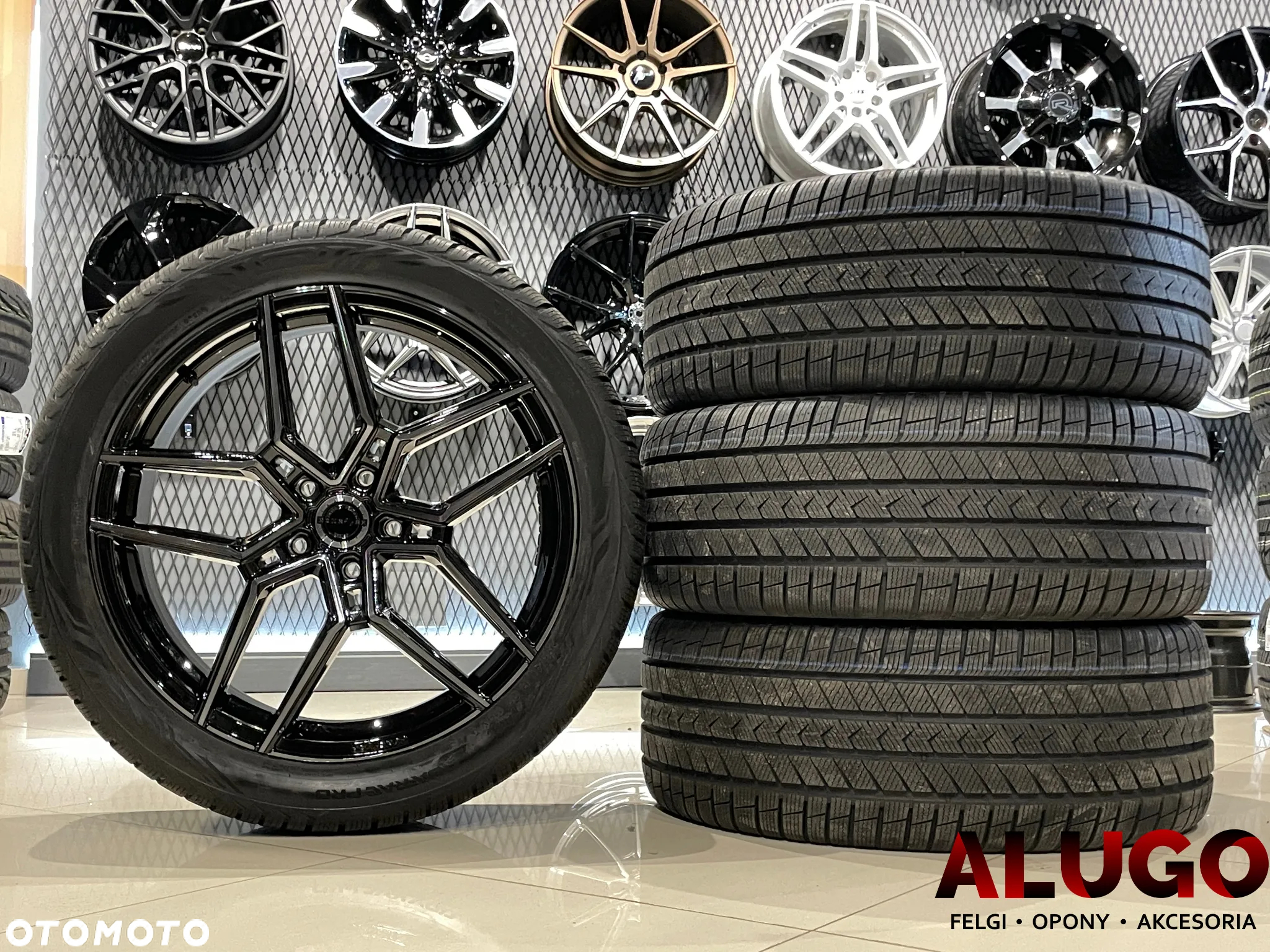 Kompletne Koła 19 Blank CVR5 Citroen C5 C6 Jaguar E Pace Peugeot 308 407 Volvo C70 - 5