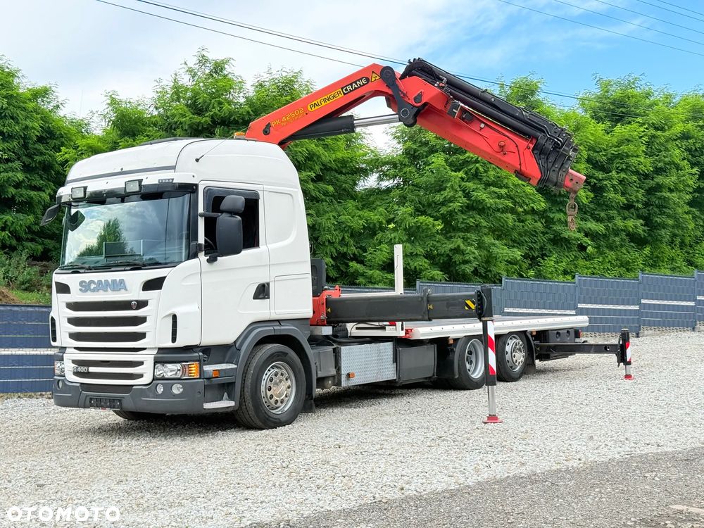 Scania * SCANIA G400 * HDS Palfinger Kran PK 42500 * 3 Osie * Sprowadzona * Bardzo Dobry Stan * - 26