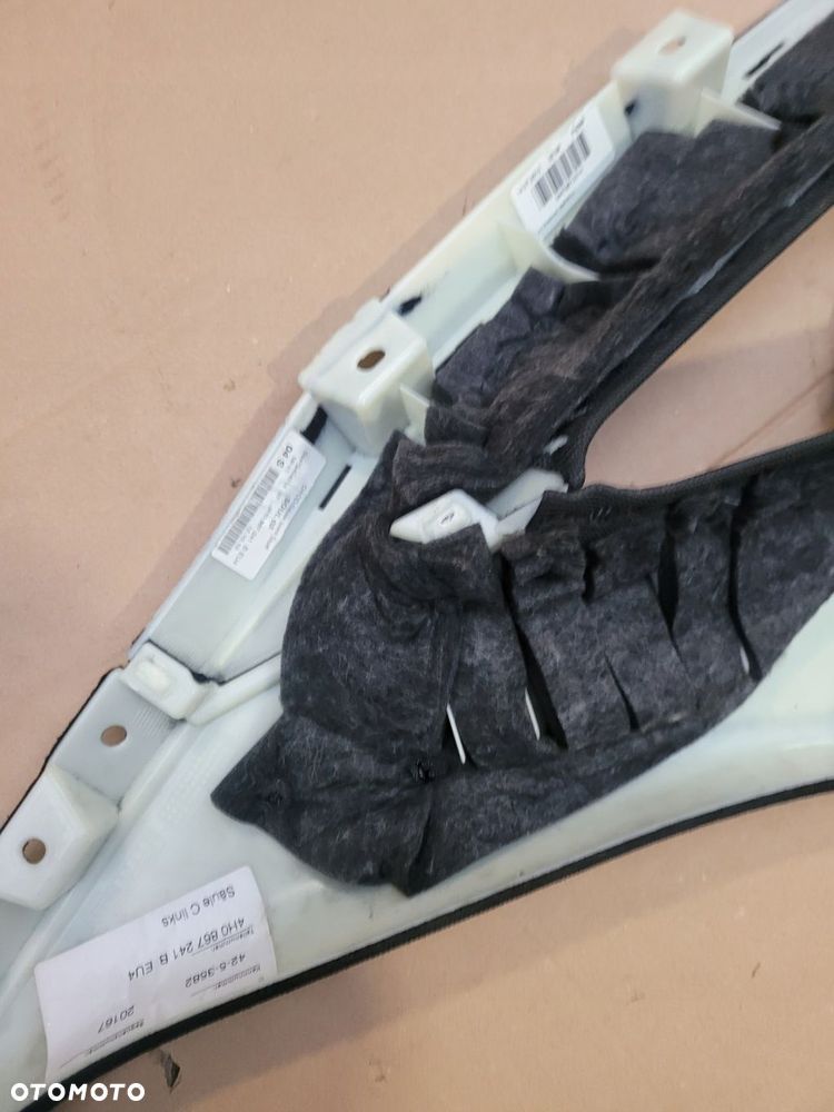 audi a8 d4 osłona poszycie słupka lewe 4h0867241b - 2