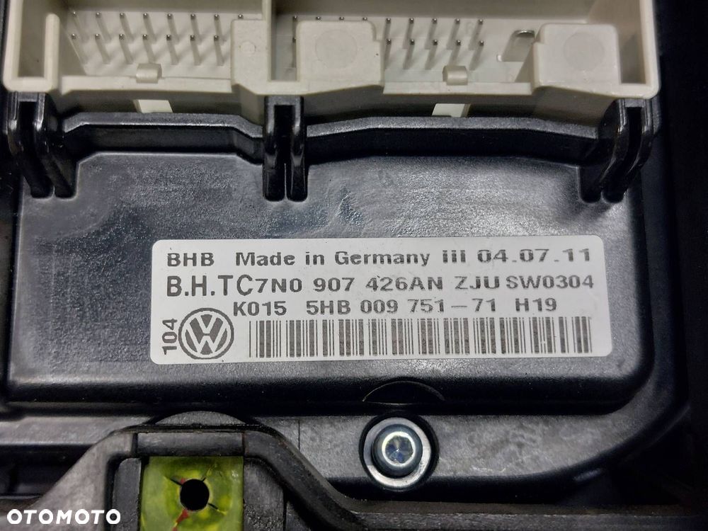 PANEL NAWIEWU VOLKSWAGEN GOLF VI 7N0907426AN 5K0858089D - 4