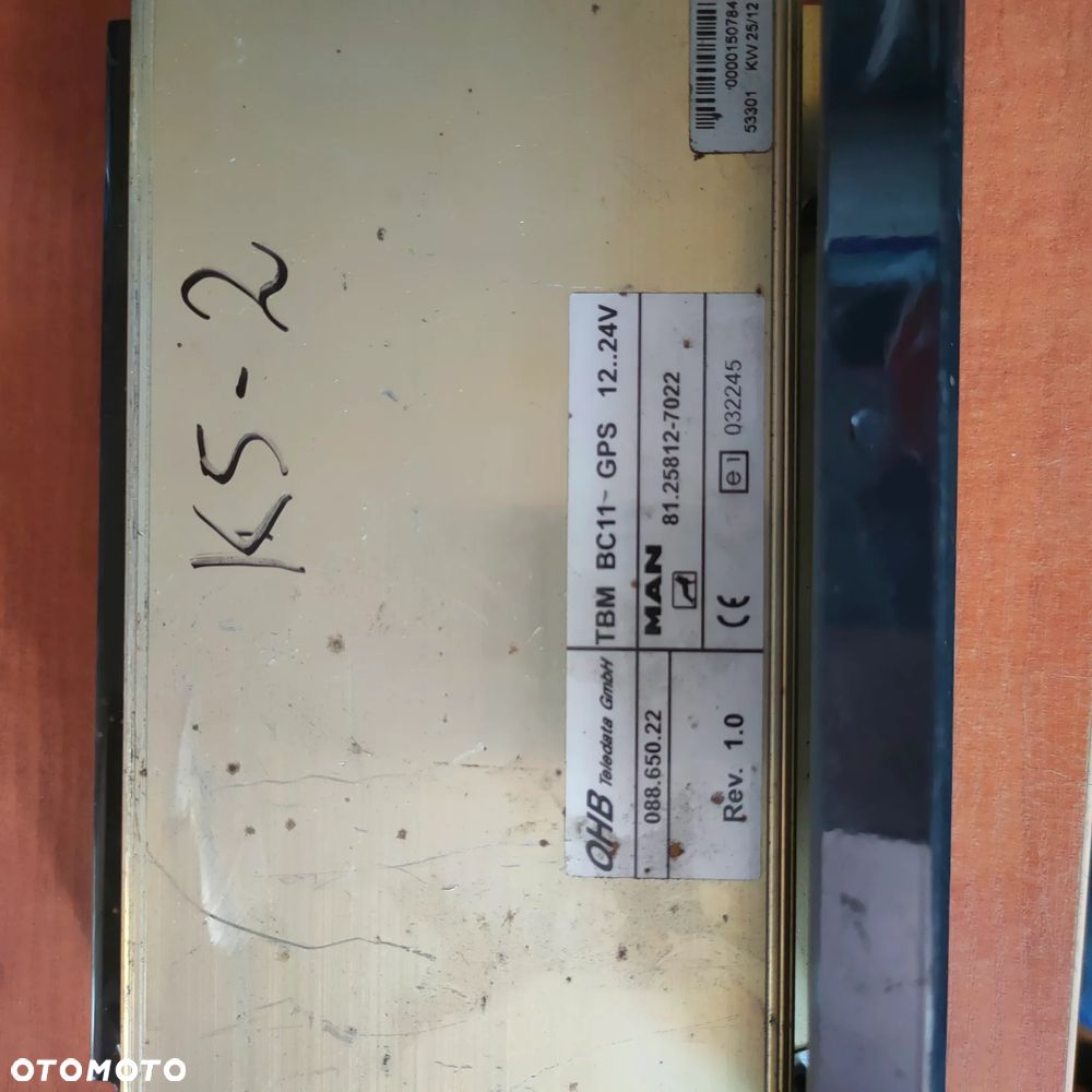 MODUŁ JEDNOSTKA STERUJĄCA GPS TBM BC11 81258127022 - 1