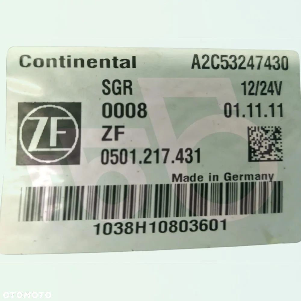 Sterownik Skrzyni ZF SMatic 145T 180T  220G 0011472000 Claas Axion - 10