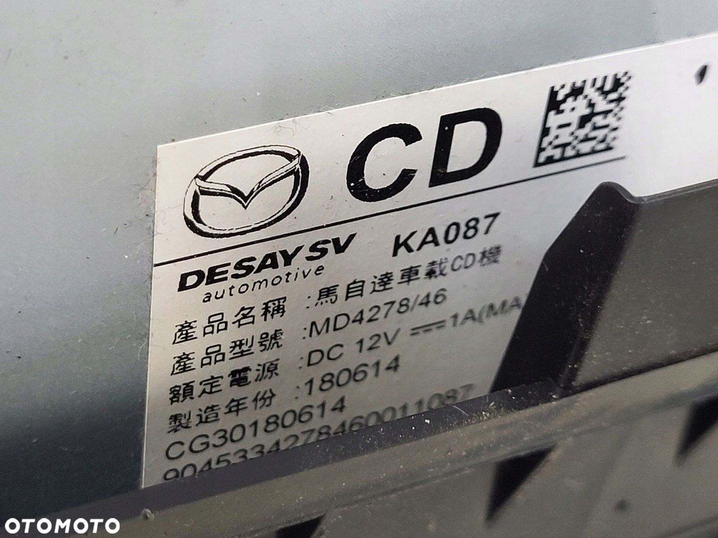MAZDA 6 III GL GJ 2gi LIFT RADIO NAPĘD CZYTNIK PŁYT NAWIGACJI od 2018r- - 7