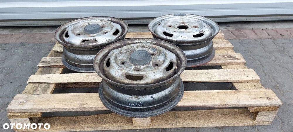 FELGA STALOWA 3 SZT 5x160 5,5Jx15 ET60 FI65,1 FORD TRANSIT V KBA43737 - 5
