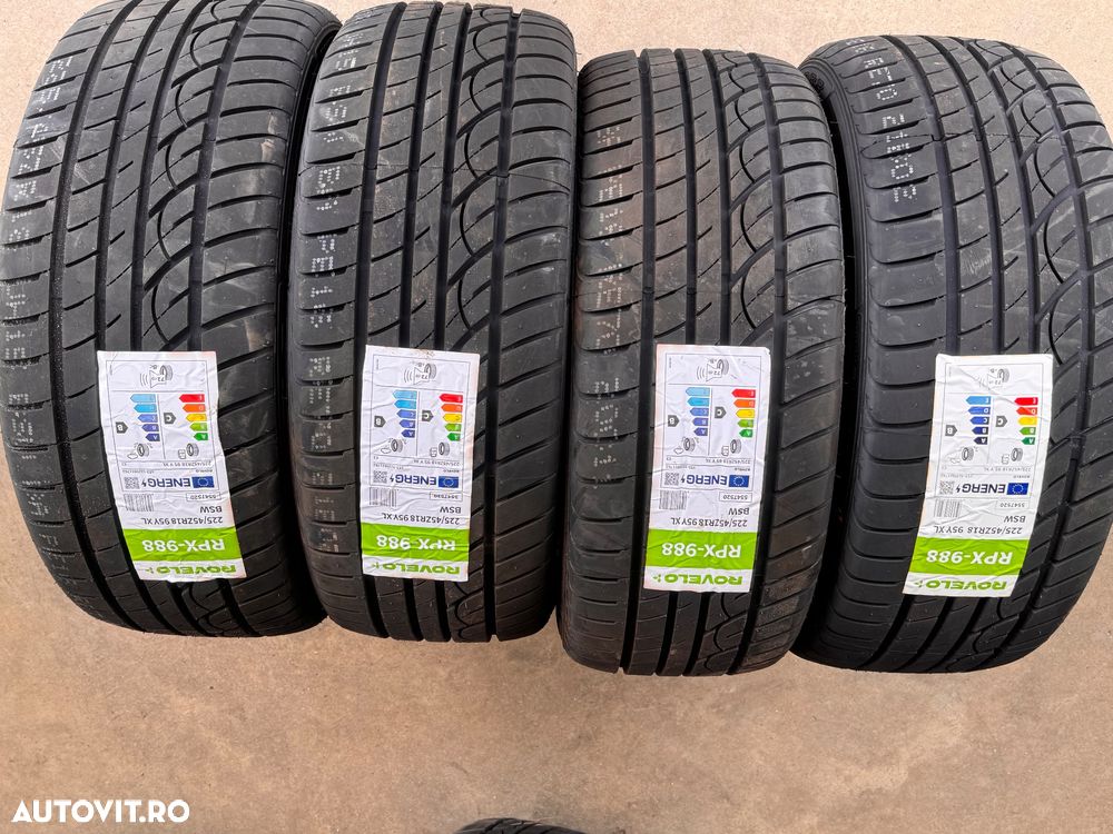 Vând anvelope 225/45/18 Rovelo de vară noi - 1