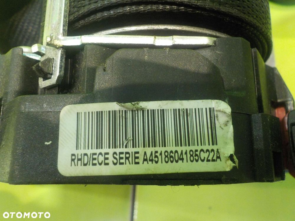 SMART FORTWO II 451 LIFT 12r pas bezpieczenstwa lewy przod A4518604185 - 10