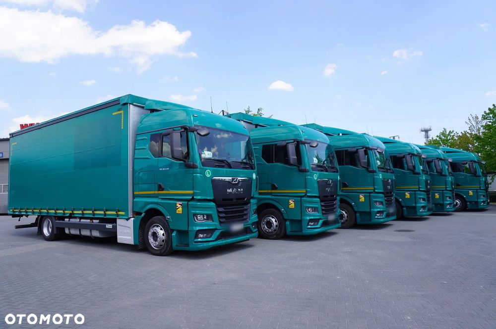 MAN TGX 18.470 / 2022 / Firanka 19 EPAL / Retarder / 15 sztuk - 2