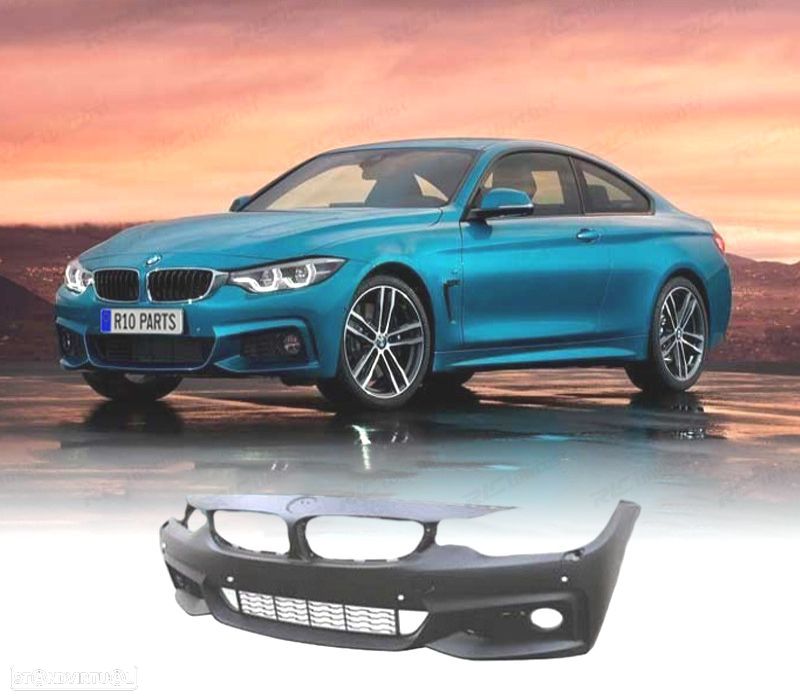 PÁRA-CHOQUES FRONTAL BMW SERIE 4 F32 F33 F36 LOOK M PDC - 1