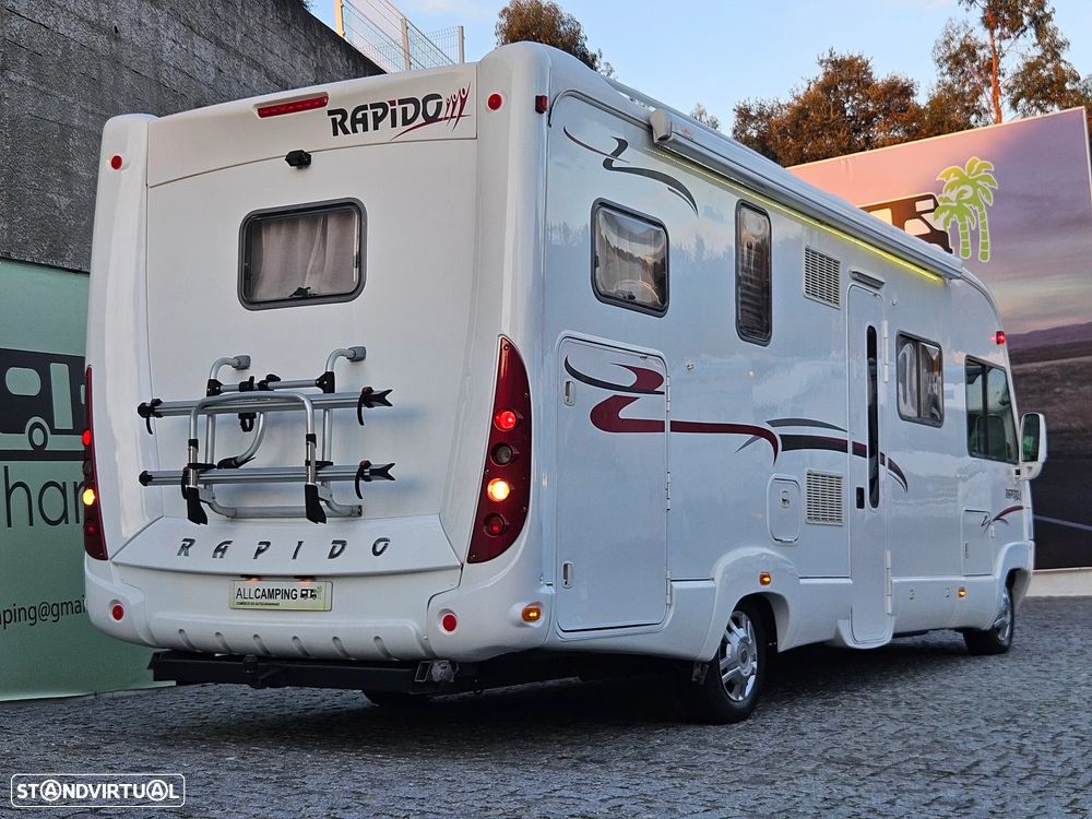 Rapido Le Randonneur 9097F CHASSI AL-KO Cama transversal + BASCULANTE - 7