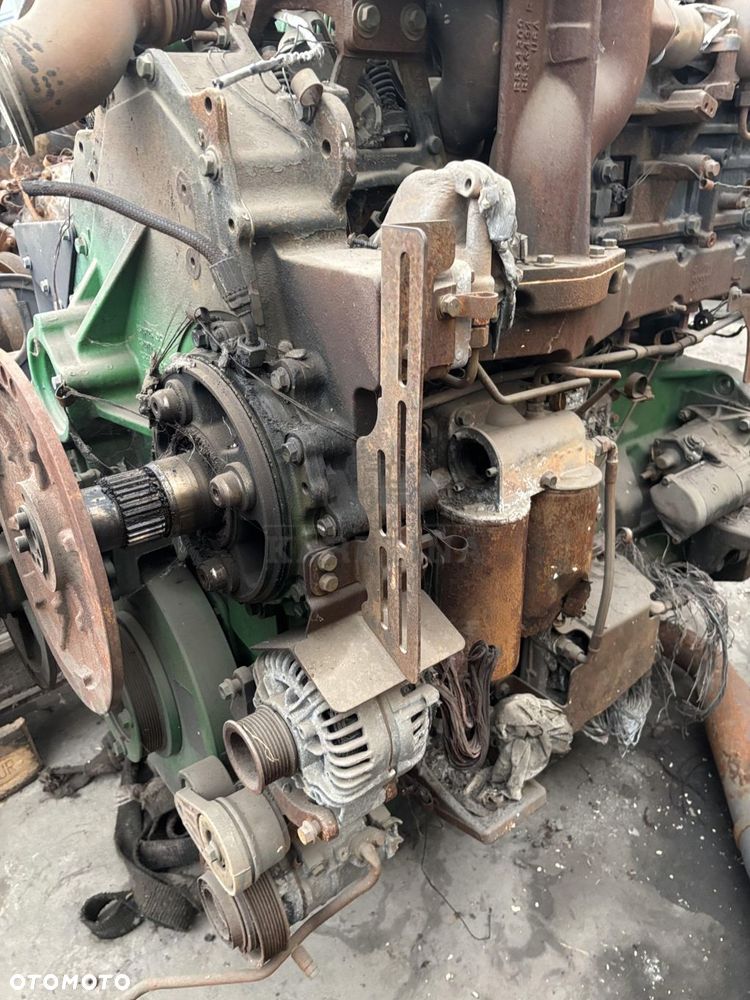 John Deere 6135RW405 Silnik Słupek Blok Kolektor Miska Olejowa Wał Koło Zamachowe Obudowa CZĘŚCI - 7