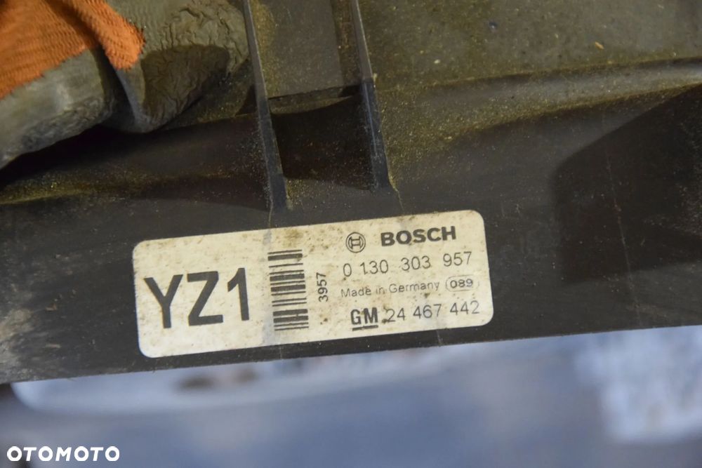 Opel Astra H Zafira B Wentylator chłodnicy 24467444 24467442 - 3
