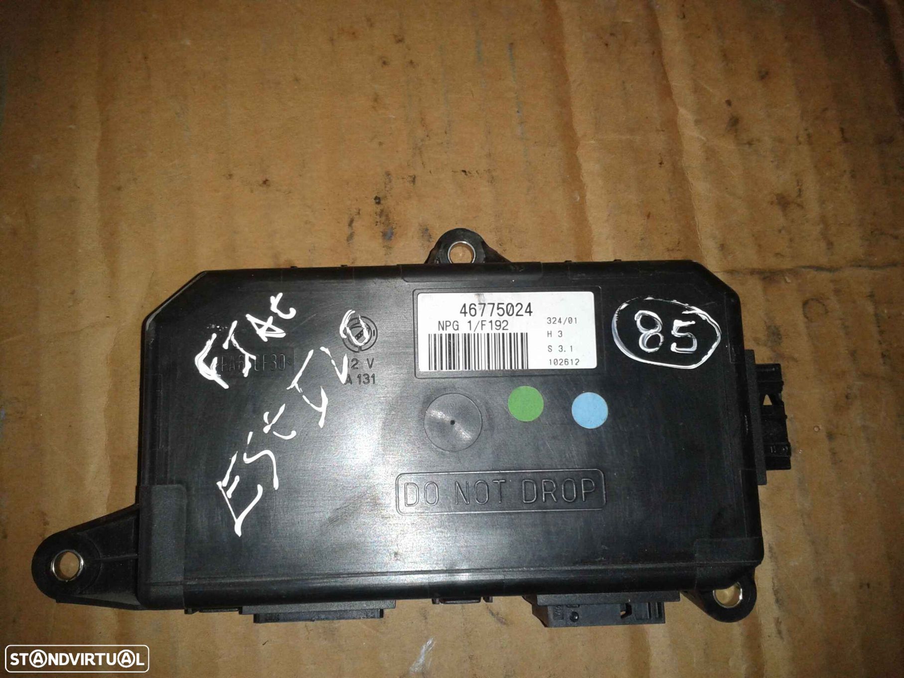 Modulo 46775024 FIAT STILO 2001 CONTROLE FECHO CENTRAL FIAT STILO 192 2002 1.9JTD 115CV 3P VIOLETA ESCURO CONTROLE FECHO CENTRAL - 1