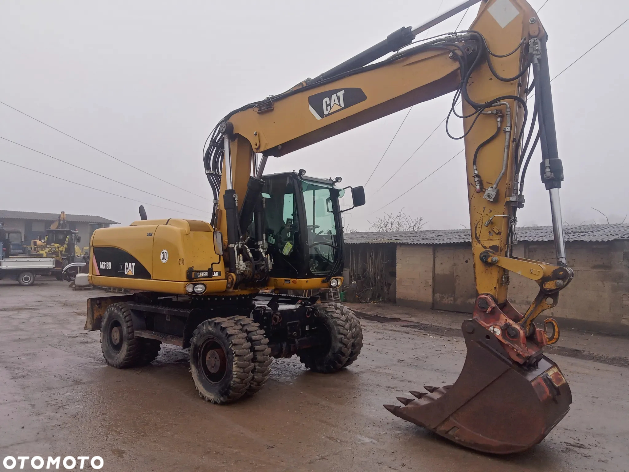 Caterpillar Cat M318D 9637 mtg z Niemiec - 3