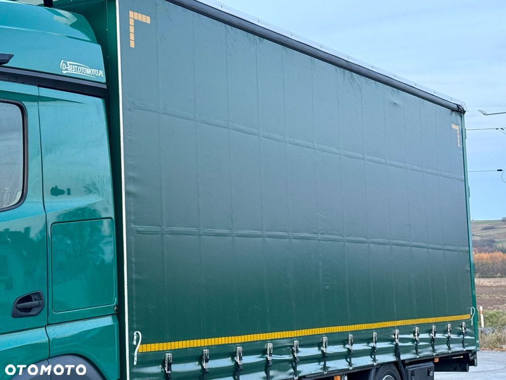 Mercedes-Benz ACTROS 1845 / FIRANKA / 19 EUROPALET / DUŻA KABINA / AUTOMAT / SYPIALKA / WIRTUALNY KOKPIT / 2021 ROK - 18